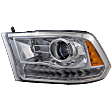 Driver Side Headlight, with Bulb, HID/Xenon, with HID bulb and ballast, CAPA Certified