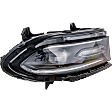 Passenger Side Headlight, with Bulb, HID/Xenon, with HID bulb and ballast, CAPA Certified