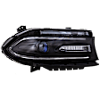 2016-2017 Dodge Charger - Passenger Side Headlight, with Bulb, Halogen, Clear Lens