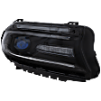 2016-2017 Dodge Charger - Passenger Side Headlight, with Bulb, Halogen, Clear Lens
