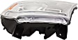 Passenger Side Headlight, with Bulb, Halogen, Clear Lens