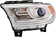 Driver Side Headlight, with Bulb, Halogen, Clear Lens, CAPA Certified