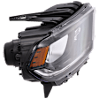 Passenger Side Headlight, with Bulb, Halogen, Clear Lens, SXT Model, CAPA Certified