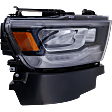 Passenger Side Headlight, with Bulb, LED, Clear Lens