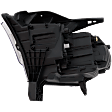 Passenger Side LED Headlight, With bulb(s), Clear Lens, Chrome Interior