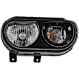 Passenger Side Halogen Headlight, With bulb(s)