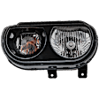 Driver Side Halogen Headlight, With bulb(s)