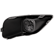 Front, Driver Side Fog Light Trim, Black, 4 Cyl., 2.4L Engine