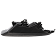 Front, Driver and Passenger Side Fog Light Trims, Textured Black