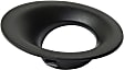 Front, Passenger Side Fog Light Trim, Textured Black
