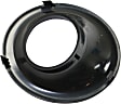 Front, Passenger Side Fog Light Trim, Textured Black