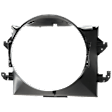 Upper Fan Shroud, 5.7L Engine, 8 Cyl., Fits Radiator Fan
