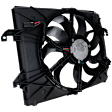 2019-2024 Ram 1500 Classic - OE Replacement Radiator Fan, 3.6L, 6Cyl, Single fan