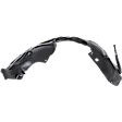 Front, Passenger Side, Rear Section Fender Liner