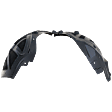 Front, Driver Side Fender Liner, For Models with Widebody Option, CAPA Certified