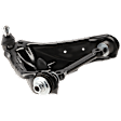Front, Driver Side, Upper Control Arm, with Ball Joint and Bushing, RWD