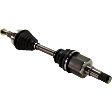 Front, Driver Side Axle Assembly, FWD/AWD, AWD/FWD