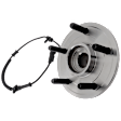 2012-2017 Ram 1500 - Front, Driver or Passenger Side Wheel Hub, With Bearing, With Sensor, 5 x 5.5 in. Bolt Pattern