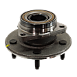 Front, Driver or Passenger Side Wheel Hub, With Bearing, With Sensor, 5 x 5.5 in. Bolt Pattern, 4WD