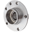 Rear, Driver or Passenger Side Wheel Hub, With Bearing, 5 x 4.33 in. Bolt Pattern
