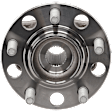 Rear, Passenger Side Wheel Hub, With Bearing, 5 x 4.5 in. Bolt Pattern, AWD