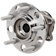 Rear, Passenger Side Wheel Hub, With Bearing, 5 x 4.5 in. Bolt Pattern, AWD