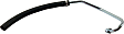 Gear To Cooler Power Steering Return Line Hose Assembly, Four Wheel Drive