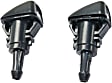 Driver and Passenger Side Windshield Washer Nozzles