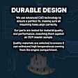 2018-2023 Dodge Challenger - Center Engine Splash Shield, Rear Wheel Drive