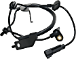 Front, Passenger Side ABS Speed Sensor Sold Individually