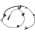 Rear, Passenger Side ABS Speed Sensor, Wheel Mounted