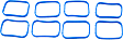 Intake Manifold Gasket, 8 Cyl., 4.7L Engine