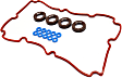 2004 Dodge Neon - Valve Cover Gasket, 2.0L 4Cyl