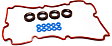 2004 Dodge Neon - Valve Cover Gasket, 2.0L 4Cyl