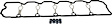 Valve Cover Gasket, 6 Cyl., 5.9L Engine, Base Model