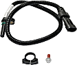 Speed Sensor, 6 Cyl., 6.7L Engine, With 2-Prong Pin Male Terminal and 1-Female Connector
