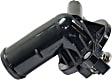 Thermostat Housing - Black, Direct Fit, Sold individually, Gas, Includes Sensor and Gasket