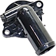 Thermostat Housing - Black, Direct Fit, Sold individually, Gas, Includes Sensor and Gasket