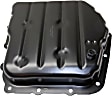 Transmission Pan, Black, Steel