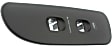 Front, Passenger Side Window Switch Bezel