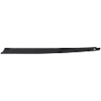 Non-wrap, Bed Rail Cap, Black, Plastic, Driver Side, Crew Cab Pickup, 6 Foot Bed