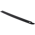 Non-wrap, Bed Rail Cap, Black, Plastic, Driver Side, Crew Cab Pickup, 6 Foot Bed