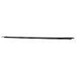 Non-wrap, Bed Rail Cap, Black, Plastic, Driver Side, Crew Cab Pickup, 6 Foot Bed