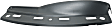 2002-2005 Dodge Ram 1500 - Dash Cover, Presidio Gray, Molded; Overlay Over Factory Dash