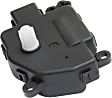 2010 Volkswagen Routan - A/C Actuator, With Rear Auxiliary Heater and A/C; Mode; Temperature; Air Inlet
