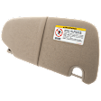 2002-2005 Dodge Ram 2500 - Driver Side Sun Visor, Beige