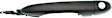 Front, Driver Side Primed Exterior Door Handle, With Key Hole