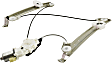 Front, Passenger Side Power Window Regulator, With Motor
