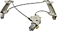 Front, Passenger Side Power Window Regulator, With Motor