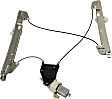 Front, Passenger Side Power Window Regulator, With Motor